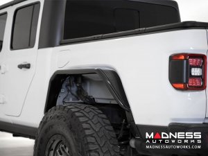 Jeep Gladiator JT Tube Fenders - Stealth Fighter - Rear Jeep Gladiator JT Tube Fenders - Stealth Fighter - Rear